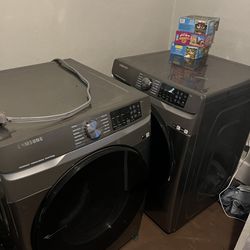 Samsung 4.5 cu ft electric washer and dryer