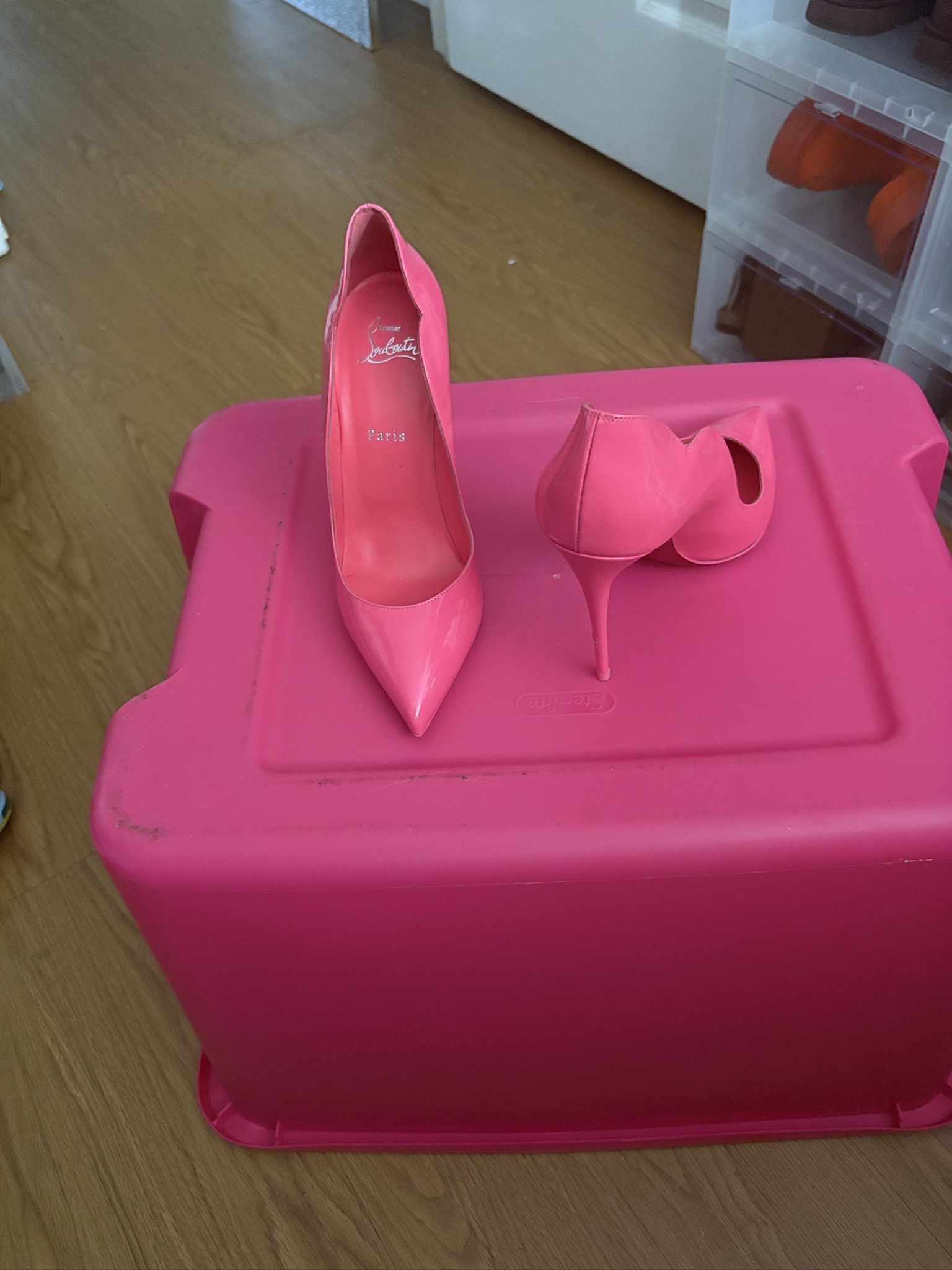 Pink red bottoms