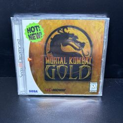 Mortal Kombat Gold (Sega Dreamcast, 1999) BRAND NEW FLAWLESS GRAIL NO TEARS!!