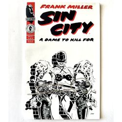 Dark Horse Comics Frank Miller Sin City A Dame To Kill For #5 Of #6 Signed Autographed