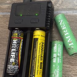 Batteries And Charger 