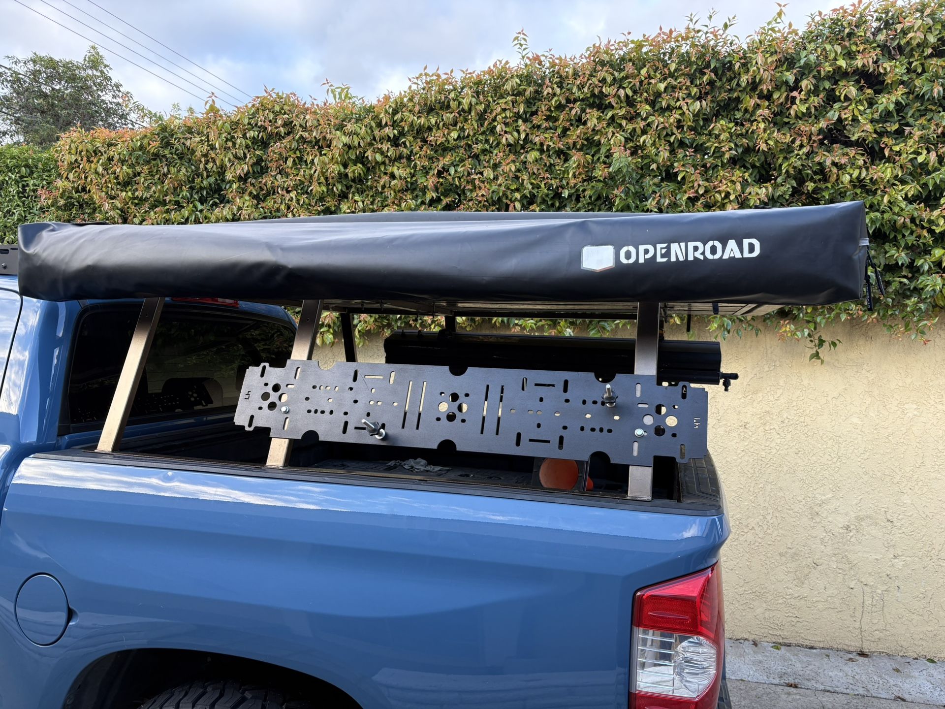 Toyota Tundra Overland Rack + Rooftop Tent + Shower + Full Adventure Setup