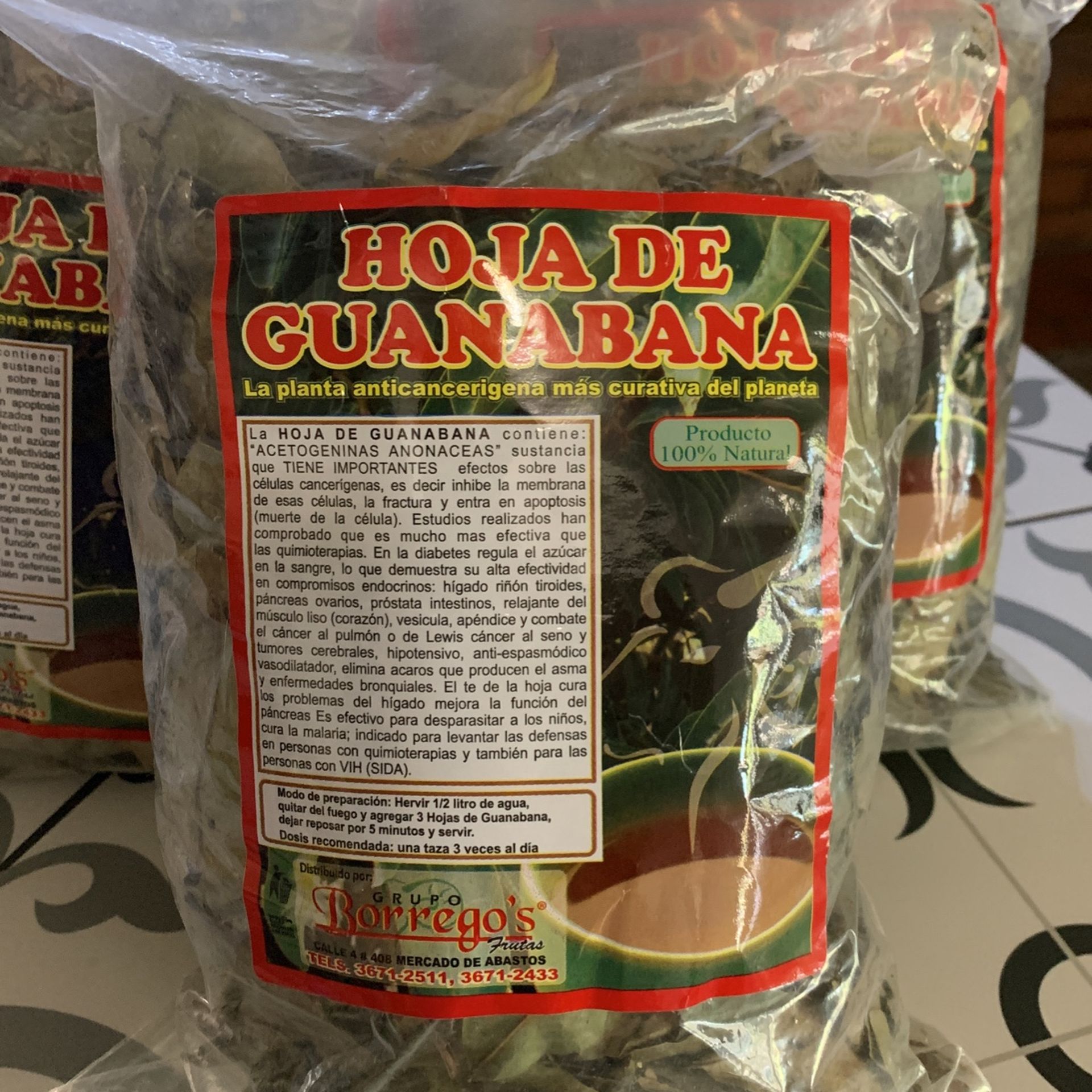 Oja De Guanábana