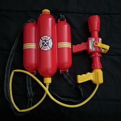 Firefighter Backpack Water Toy