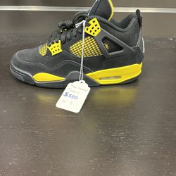 Jordan 4 Yellow Thunder