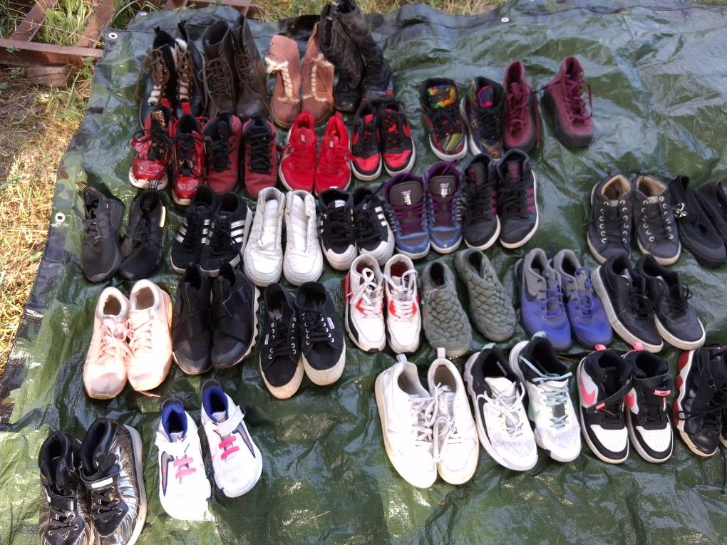 Adidas, Nike, Converse, Van's, Coach, Sorel, Osiris