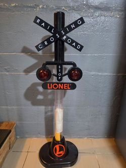 Lionel Railroad Crossing Signal Bank