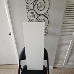 WHITE SHELVES.  3 PIECES.