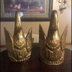 Plaster Swans Statue (2)