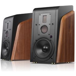 HiVi-Swans M300MKII Bluetooth Bookshelf Speakers Wireless, Studio Monitors Speakers 3 Way Audiophile Speakers, Hi-Res Sound 6.5" Woofer WiFi Home Spea