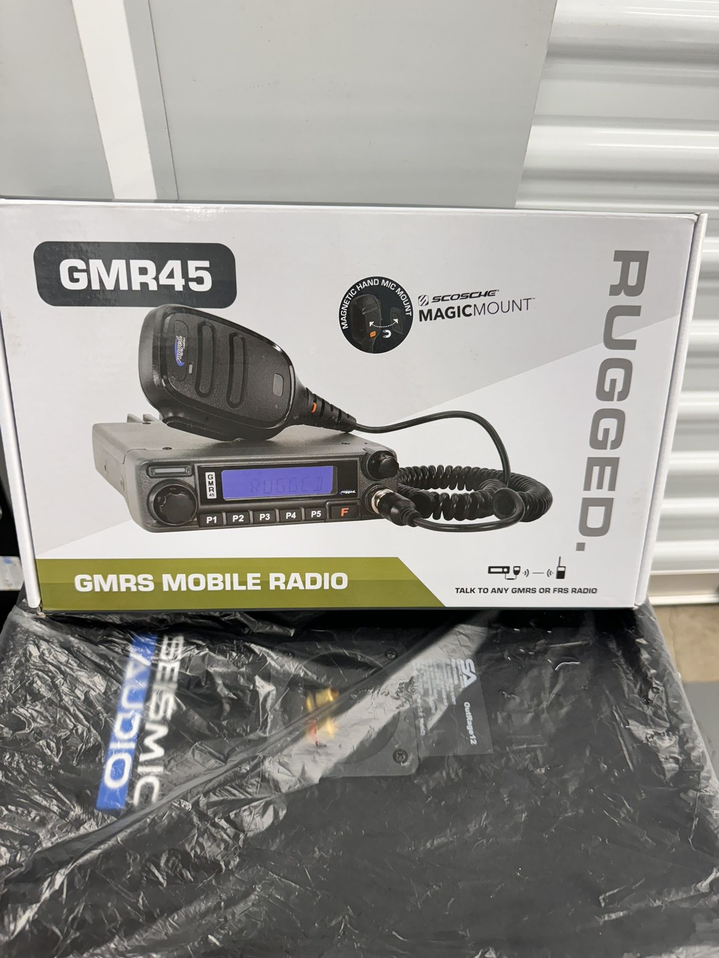 Rugged GMR45 High Power GMRS Band Mobile Radio