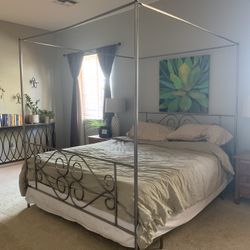 California King Stainless Bed frame