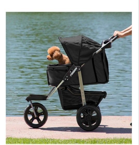Paws And Pals Deluxe Pet Stroller