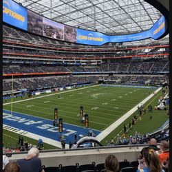 Chargers vs Raiders 2 Tickets