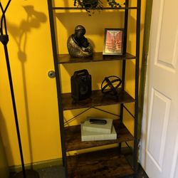 5-Tier Brown Shelf 