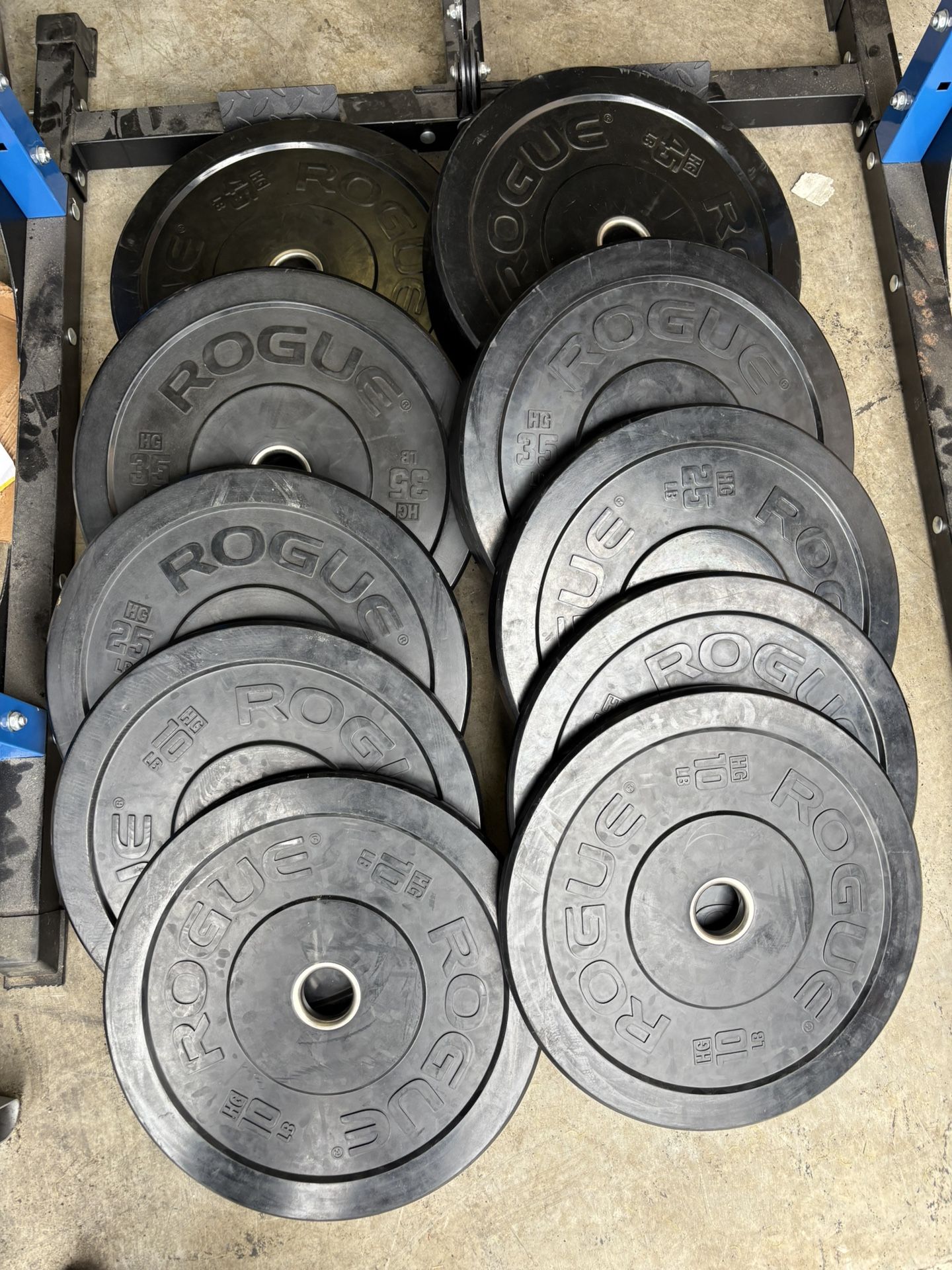 Rogue Bumper Weights