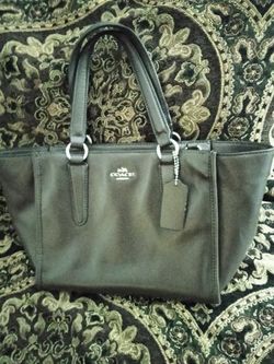 Vintage Coach Bag Dark Brown