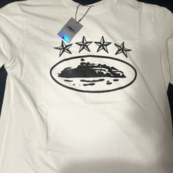 Cortiez White And Black Graphic Tee 