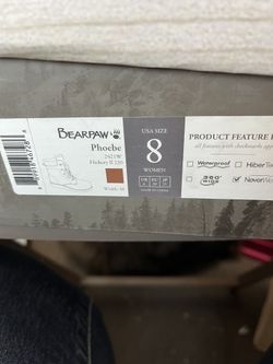 Bear paw Phoebe Hickery Color Boots Size 8