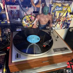 Pionner ES-PL Vintage Record Player Turntable 