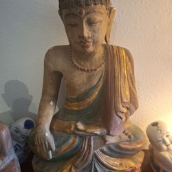 Various Antique Chinese And Buddhist Figures
