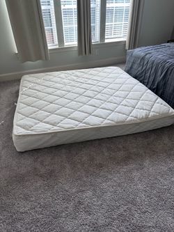Mattress King size organic cotton mattress