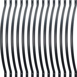 (New in Box)
Myard 32-1/4 Inches Grooved Aluminum Deck Balusters with Screws for Facemount Railing Fencing, Arc Arch Style (25-Pack, Matte Black) /2-C
