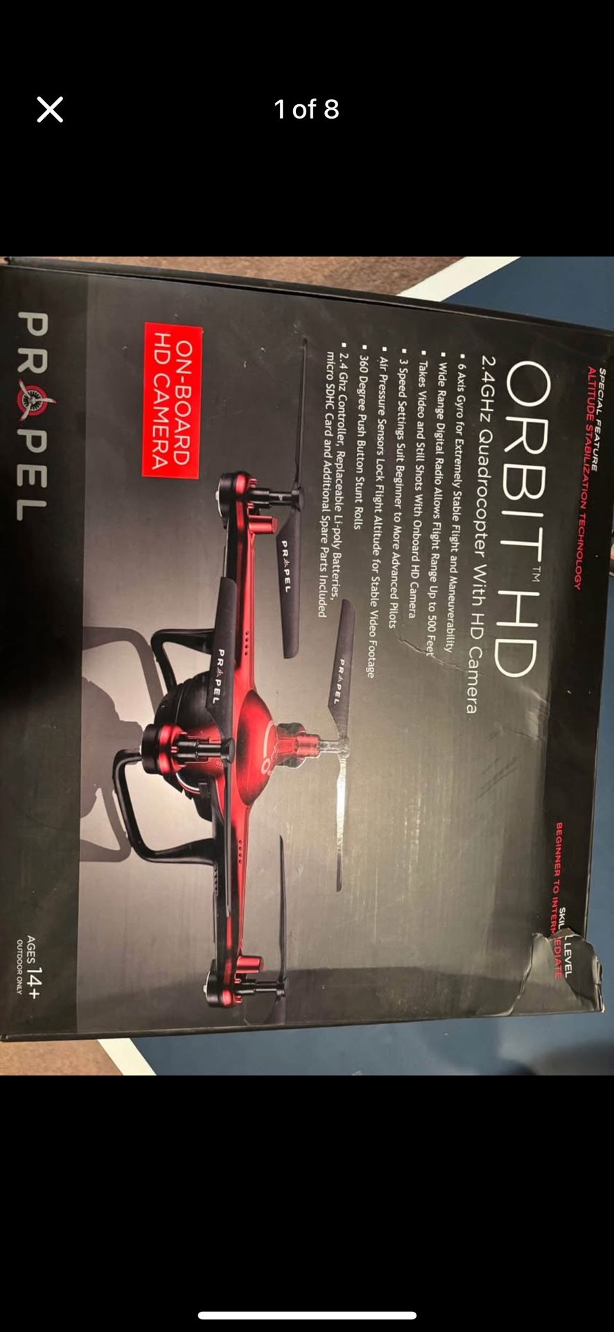 Propel Orbit HD 2.4 GHz Quadrocopter with HD Camera