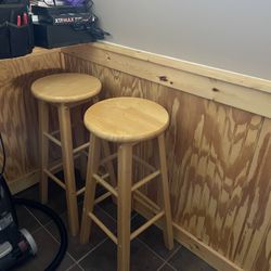 Wood Stools 2 For $25