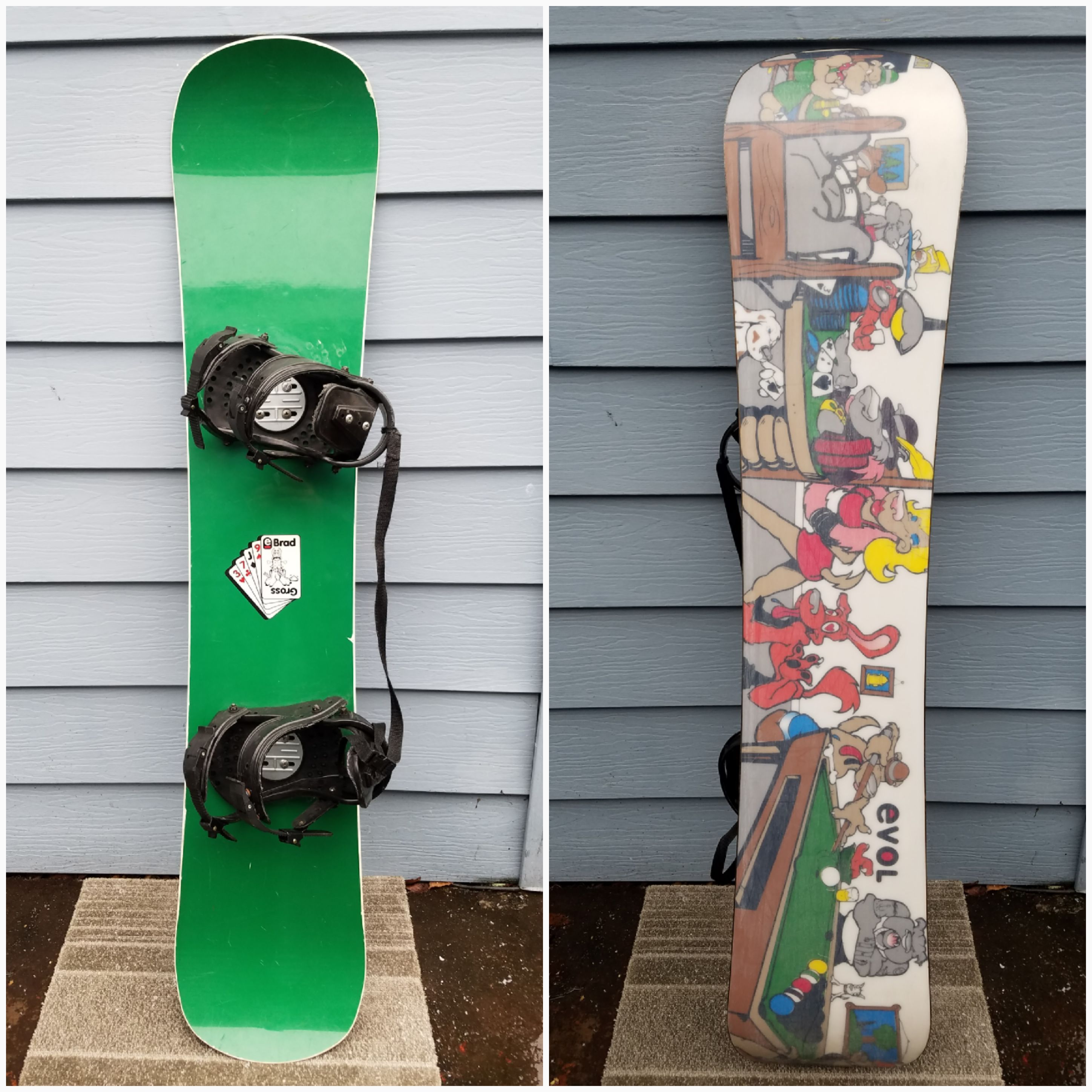 Evol snowboard - Brad Goss