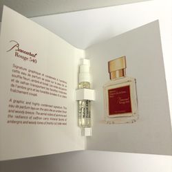 Brand New! Baccarat Rouge 540 Eau De Parfum Sample Vial