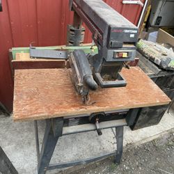 Large Heavy Duty Radial Arm Saw Make Me An Offer 