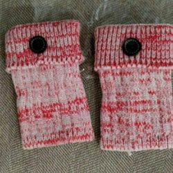 New Button Knitted Boot Cuffs