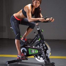 Marcy Club Revolution Cycle Trainer for Cardio Exercise Bike