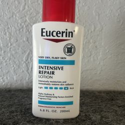 Eucerin Body Lotion  $2.50 New 