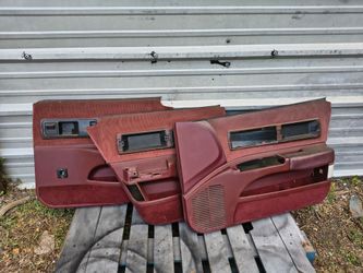91-96 Chevy Impala/ Caprice Interior door panels * MAROON*❗only 3❗