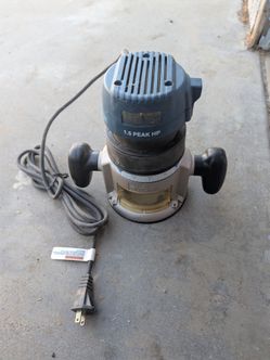 Ryobi R1801M1 1.5 Peak HP Fixed-Base Router
