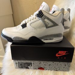 Jordan 4 Retro White Cement 