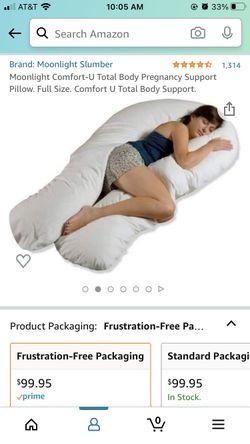 Pregnancy Pillow with Removable Cover