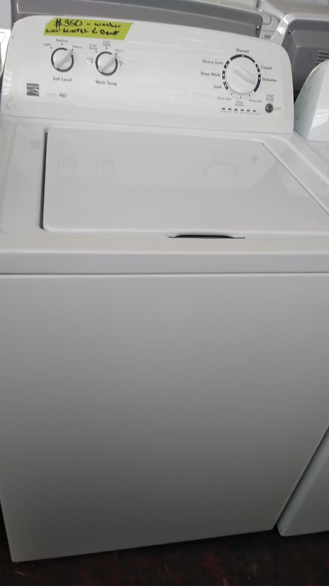 Kenmore washer