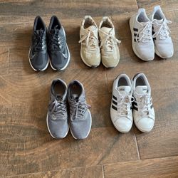Adidas And Nike Men’s Shoes. Size: 11 &12