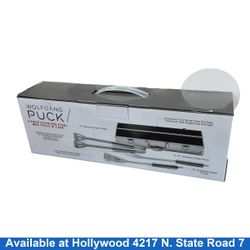 Wolfgang Puck 3pc Stainless Steel Bbq Tools In Case Silver