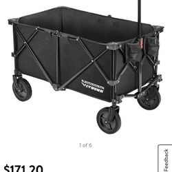 collapsible outdoor wagon by vivosun