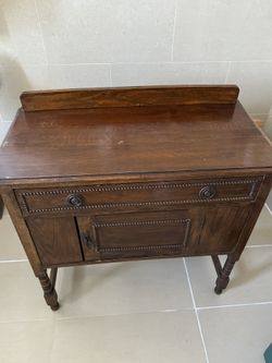 Solid Wood Small Cabinet