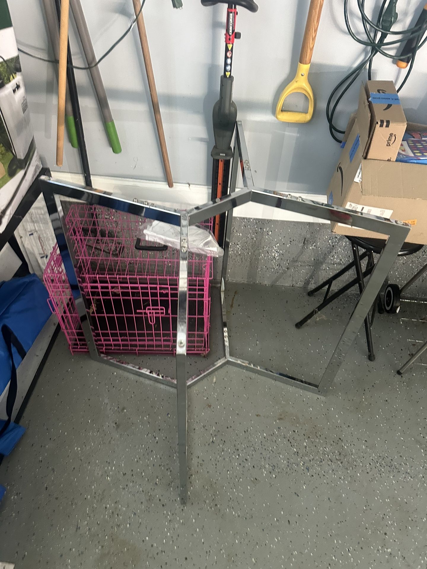 Big Glass Top Table (Never Used)