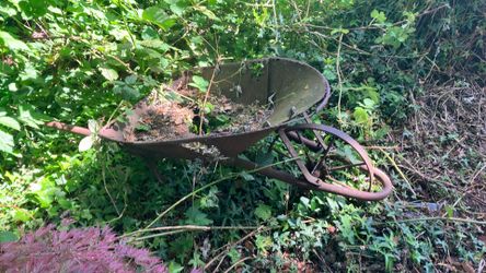 Old wheelbarrow