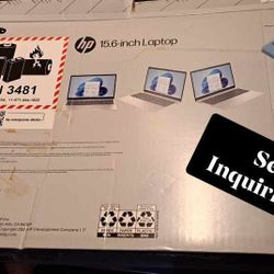 HP 15.6 IN LAPTOP BRAND NEW(2023)