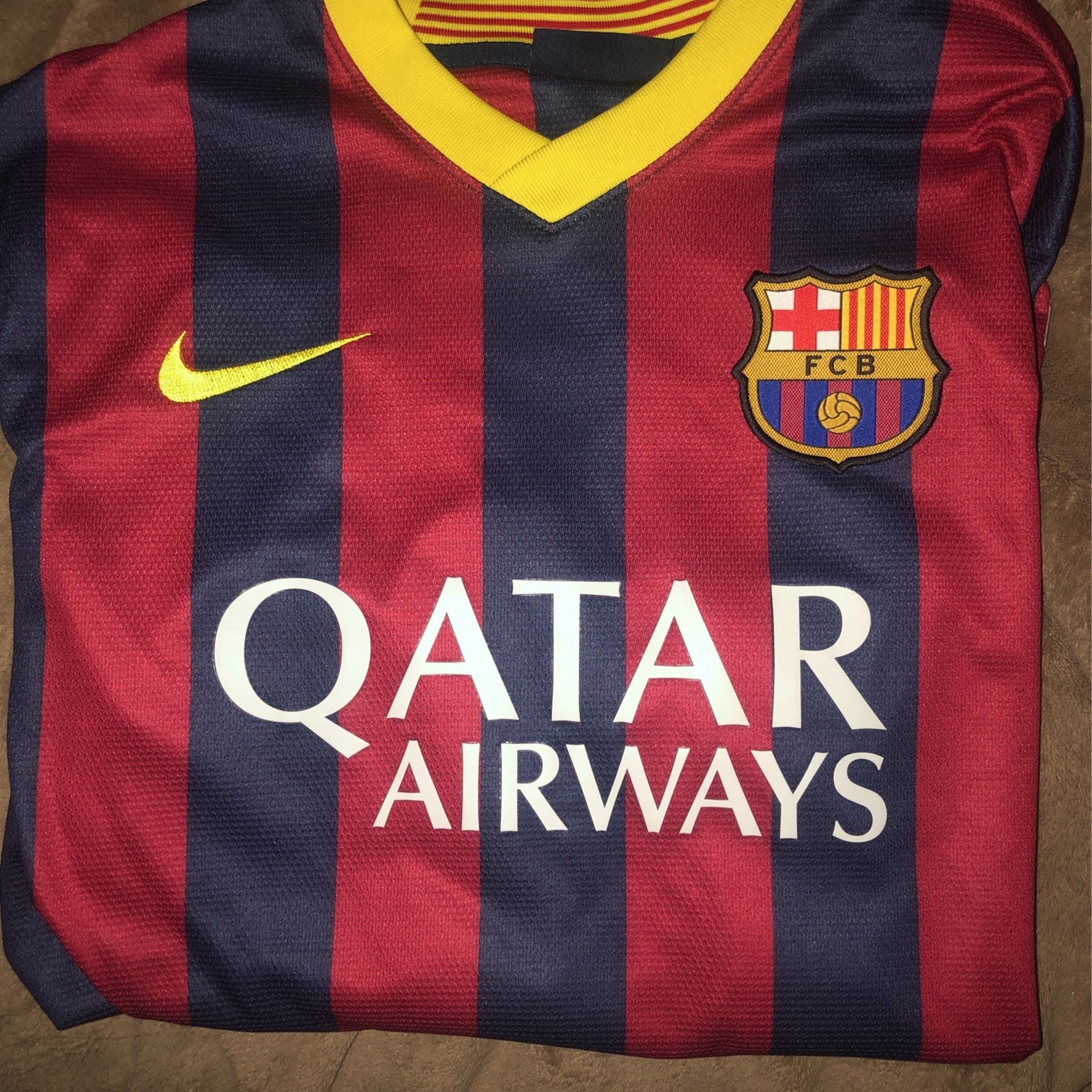 Nike Mens Medium FCB neymar Jersey