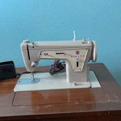 vintage singers sewing table 