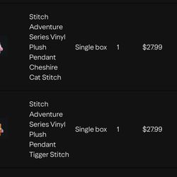 Stitch Adventure Series Trade Only!!